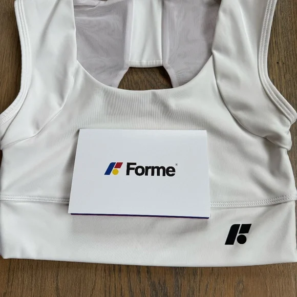 White Sports Bra - Picture 4 of 7